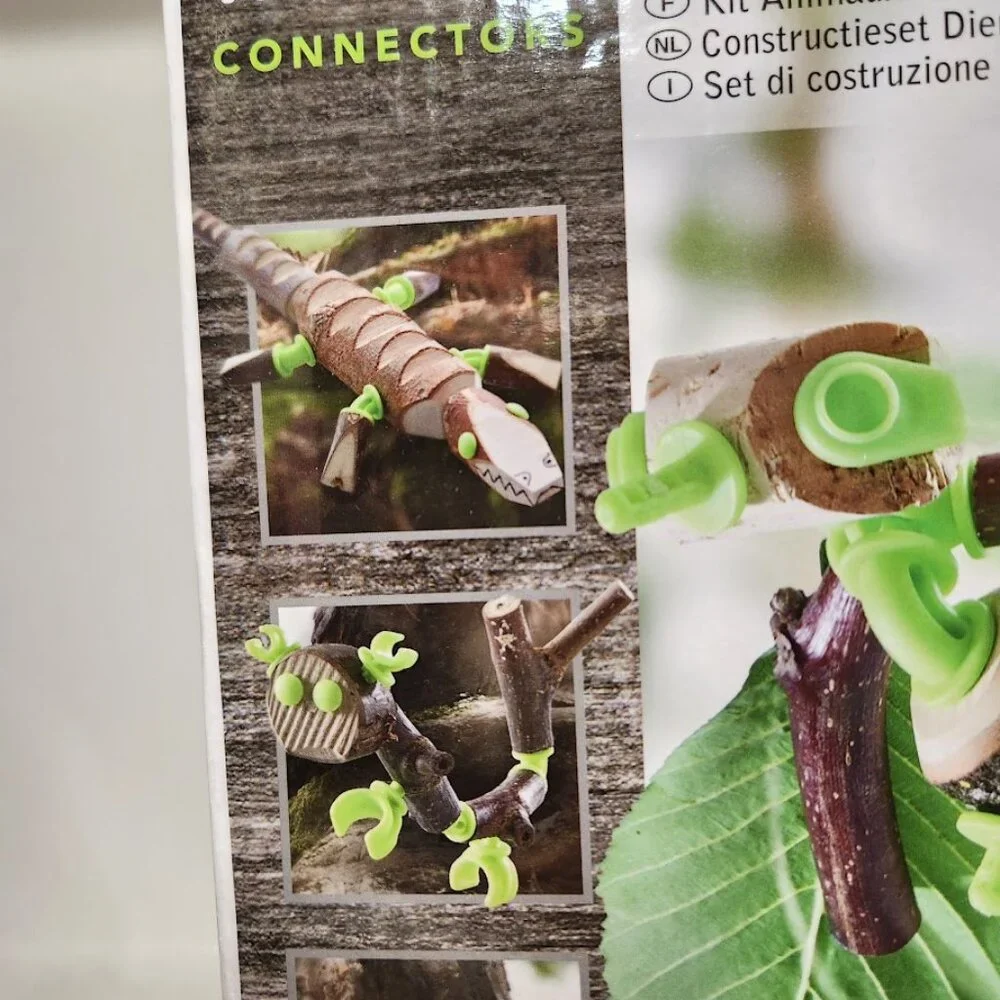 HABA Terra Kids Connectors Backyard Nature Craft Kit STEM ENGINEERING EASTER BAS